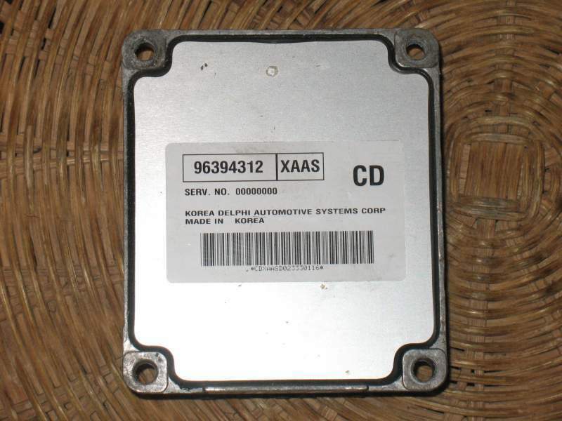 Ecu daewoo kalos 1.4 96394312 xaas cd delphi
