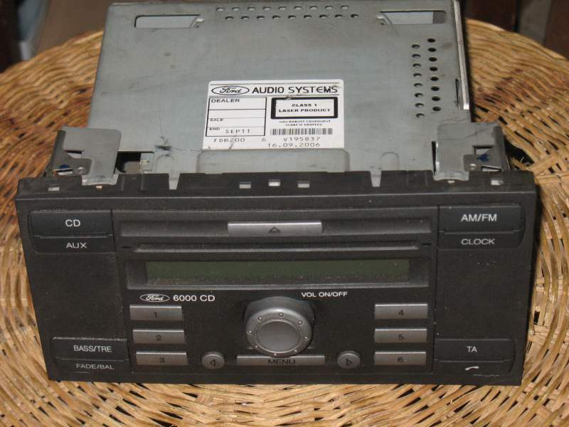 Ford Focus C-Max 1.6 Tdci Cd-Radio Autoradio 6S6118C815AG