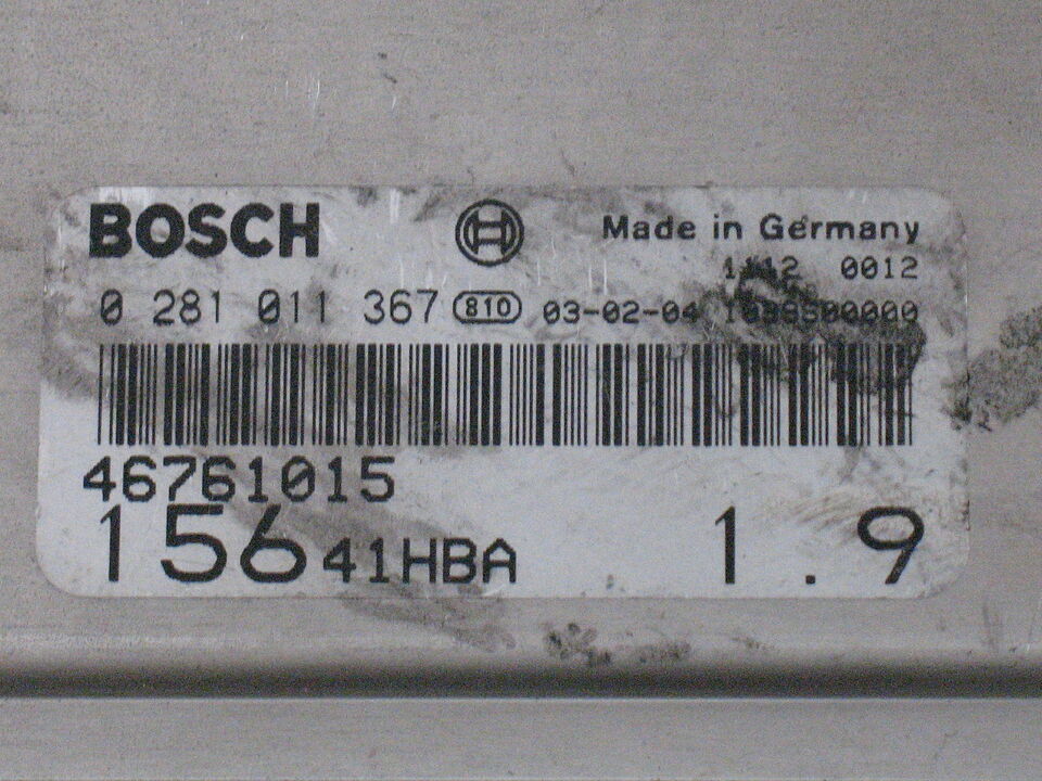 ECU CENTRALINA ALFA ROMEO 156 1.9 JTD 0281011367 46761015