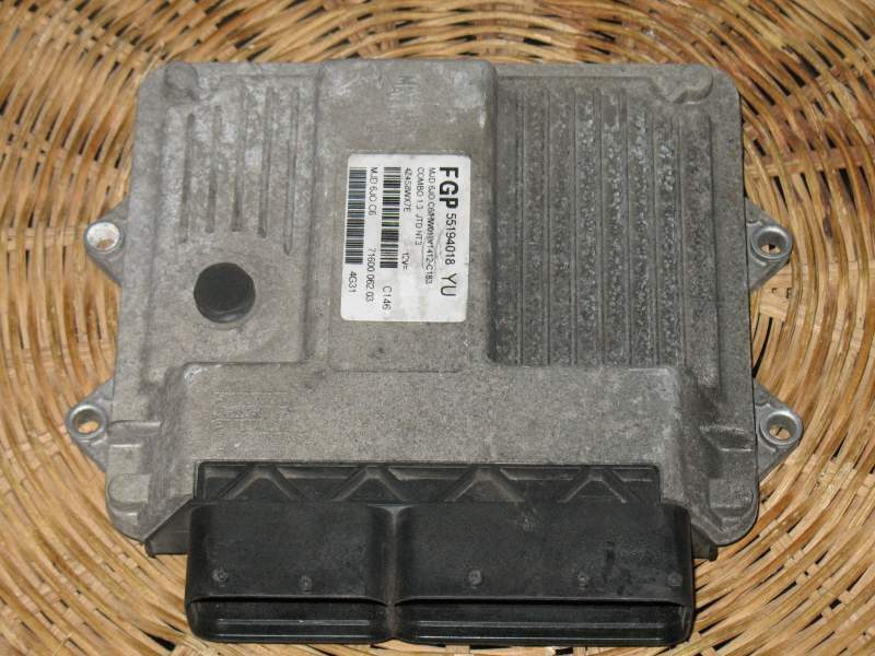 ECU OPEL COMBO 1.3 CDTI MJD 6JO.C6, MJD6JOC6 FGP 55194018 YU