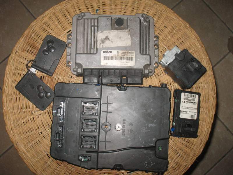 Kit ECU Motore + Body Control Module Renault Megane / Scenic 1.9 DCI | BOSCH 0281011390 | 8200310863 | 8200349846