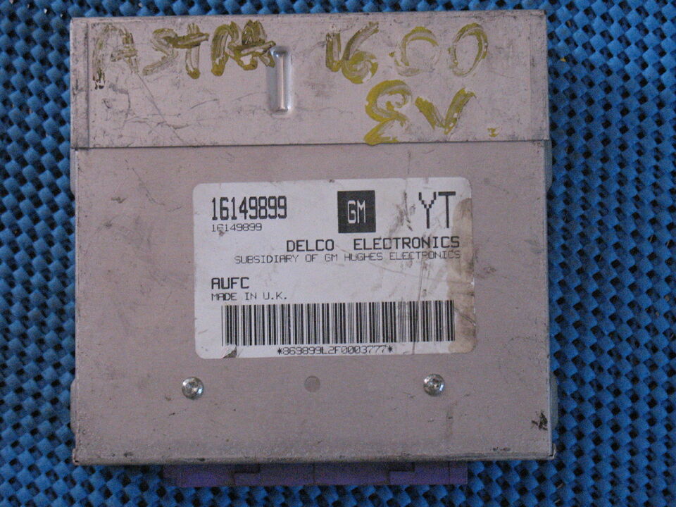 Ecu centralina motore opel 16149899 delco aufc yt