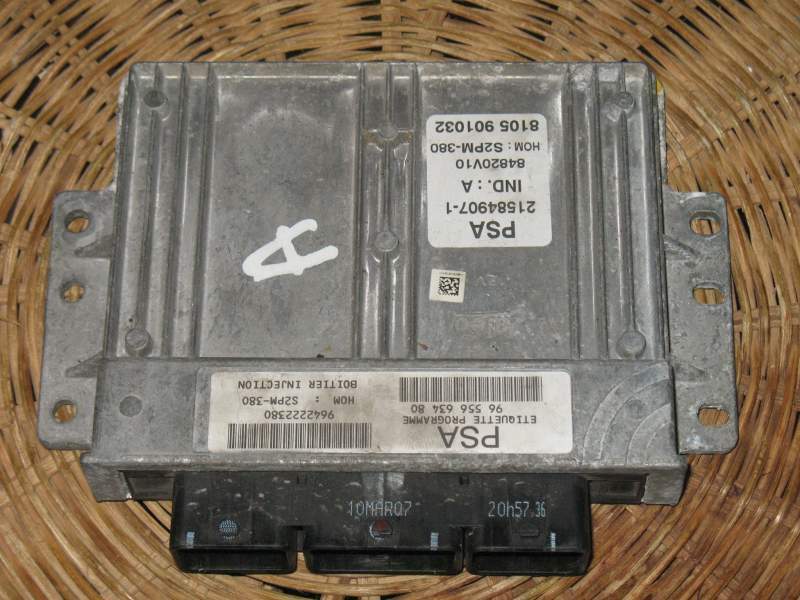 Citroen C2 C3 ECU 9642222380 9655663480 21584907-1 S2PM-380
