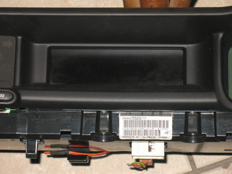 Instrument Cluster Speedometer Citroen C3 Picasso 9666502677