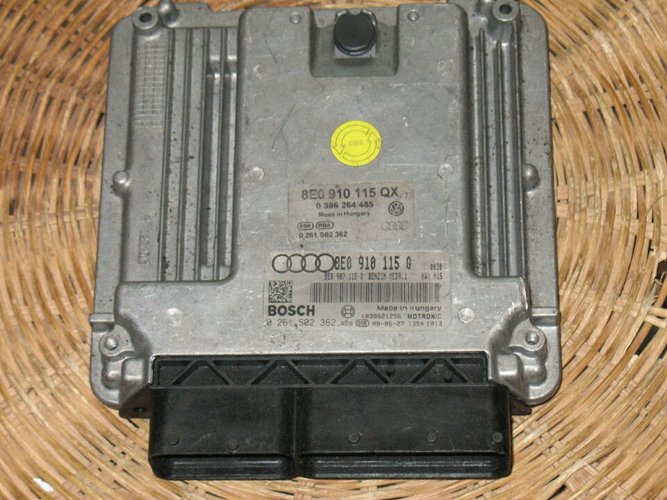 ECU AUDI A4 2.0 TFSI BOSCH MED9 1 0261S02362 8E0910115QX MED 9.1