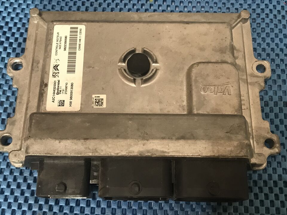 ECU Peugeot 208 C3 9822366680 HW9800913080 A2C1444320001 V46.11
