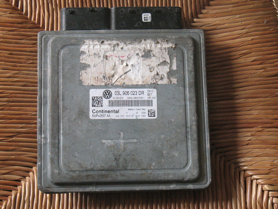 Ecu vw volkswagen golf 1.6 03l906023dr 5wp42637aa simos pcr2.1