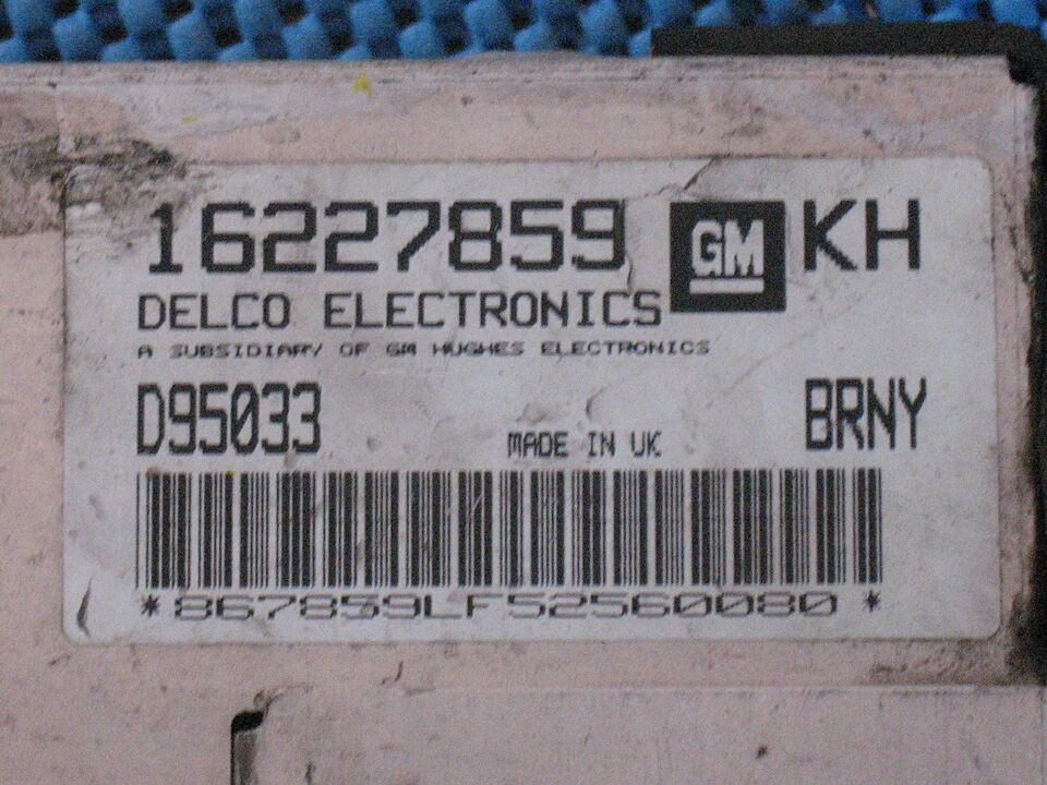 ECU OPEL TIGRA 16227859 KH D95033 BRNY