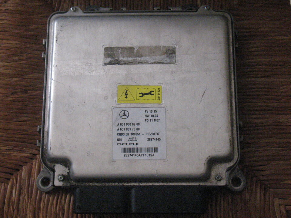 A6519008900 A6519017800 28274145 Mercedes Delphi CRD3.58 OM651