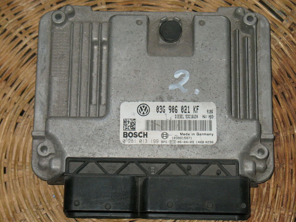 ECU VOLKSWAGEN TOURAN 0281013199 03G906021KF EDC16U34