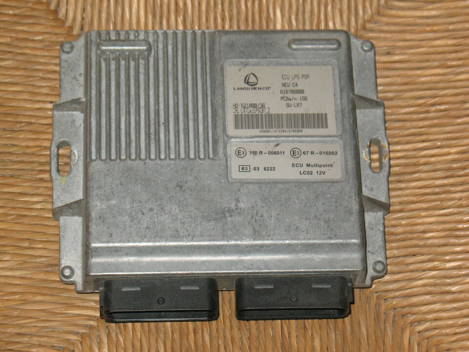 ECU NEW C4 LANDI RENZO LPG PSA 616786000 HD:521000/36 SW:LR7