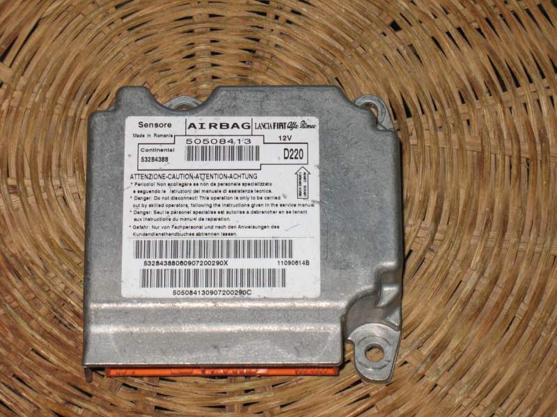 Ecu alfa mito centralina airbag 50508413 continental 53284388
