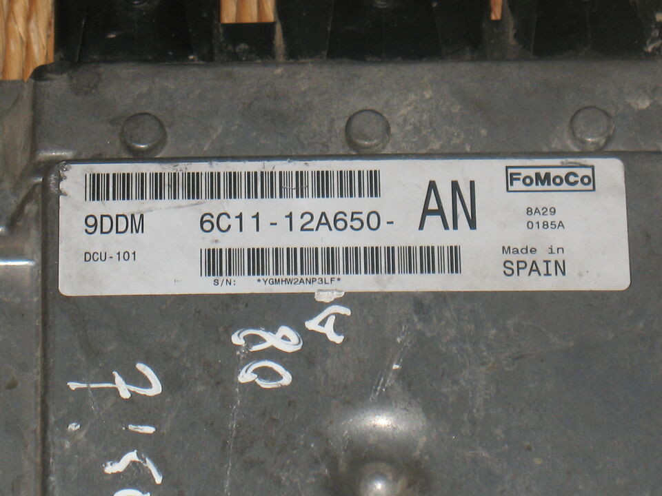 ECU FORD TRANSIT 2.4 6C11-12A650-AN DCU-101 9DDM 6C1112A650AN
