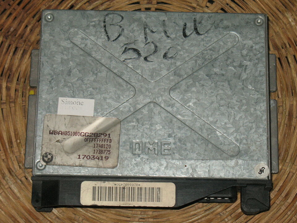 ECU BMW 320 E36 2.0 24V SIEMENS 5WK9002 17387759