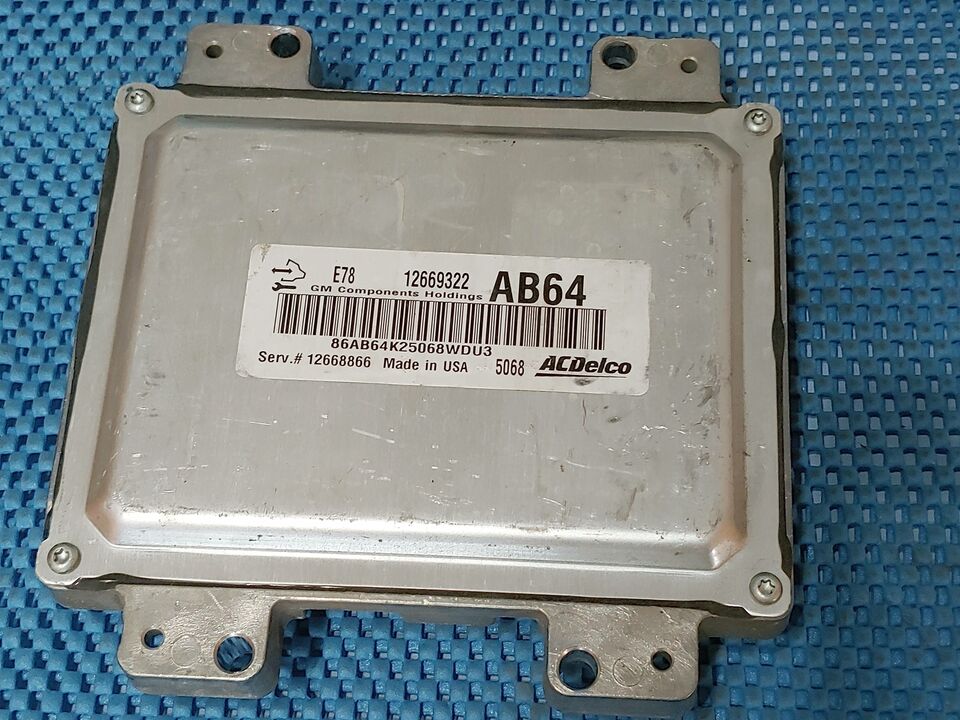 ECU OPEL CORSA E 12669322 2015 1.4 E78 12668866 66KW AB64