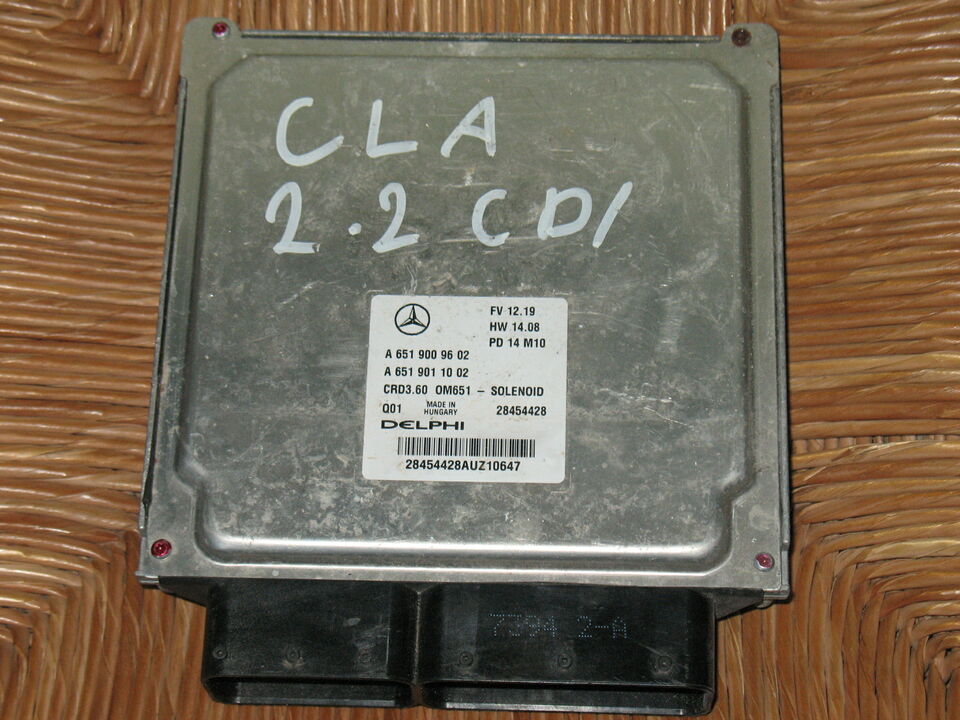 ECU MERCEDES CLASSE A W176 CRD3.60 A6519009602 A6519011002