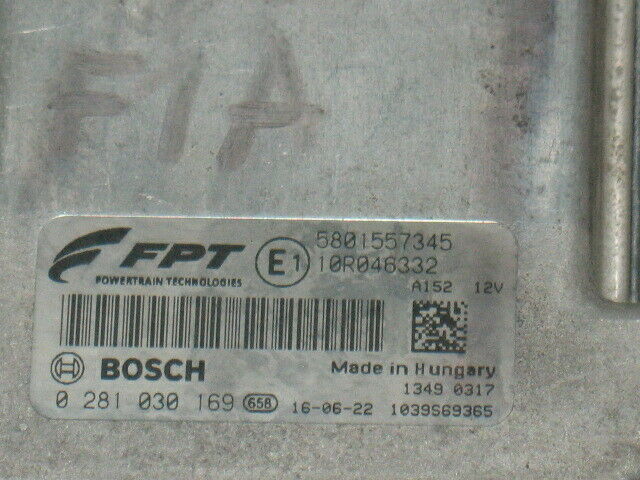 ECU CENTRALINA IVECO DAILY 2.3 0281030169 5801557345 EDC17C49