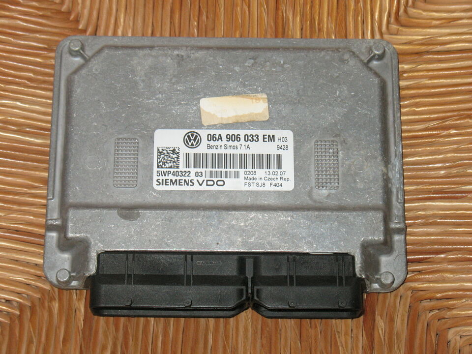 Ecu vw volkswagen golf 06a906033em 5wp40322 03 simos 7.1a