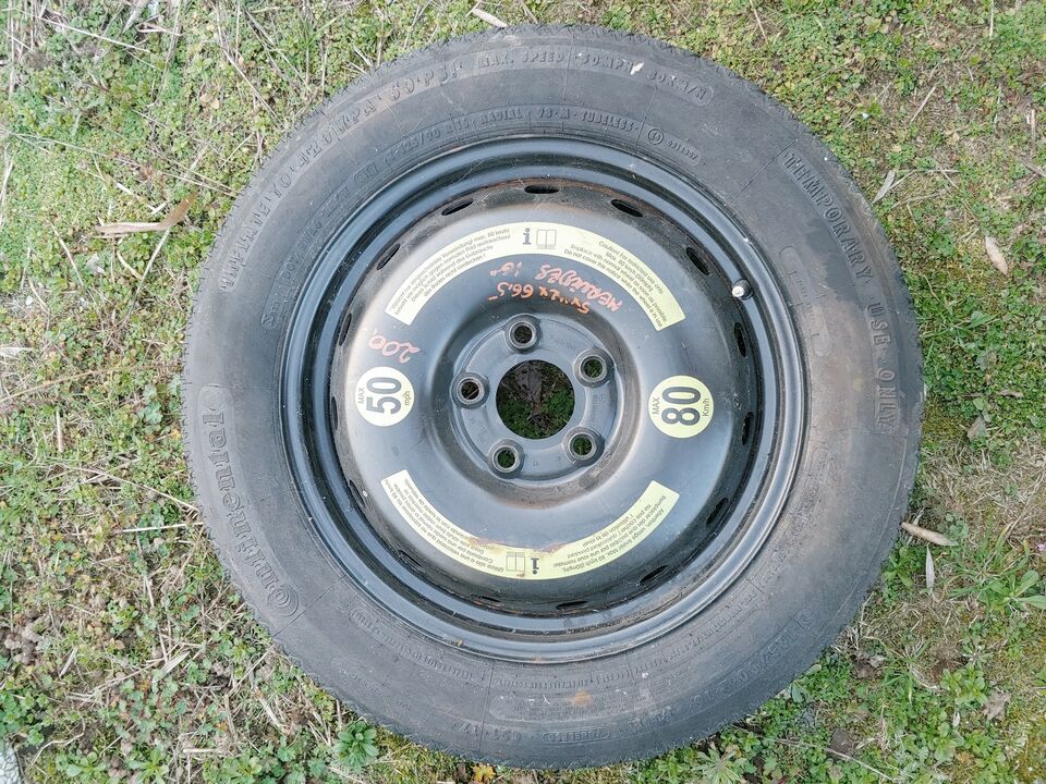 Ruotino x 16 Mercedes A, B, C, CLK E, GL, M, S, SL, SLK, Vito