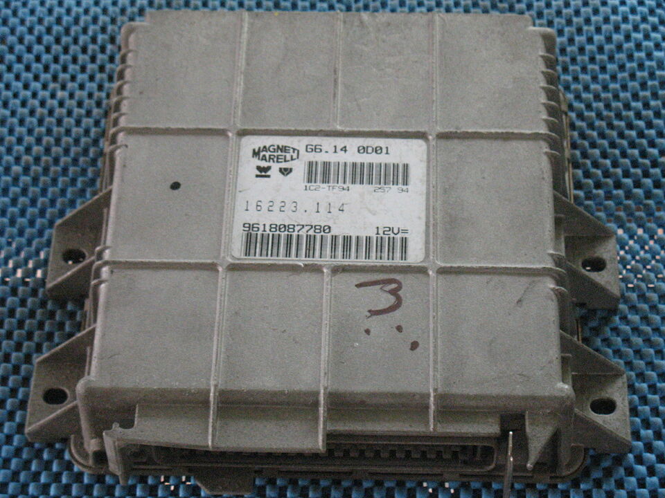 ECU PEUGEOT 306 1.4 G6.14 0D01 9618087780 16223.114 16223114