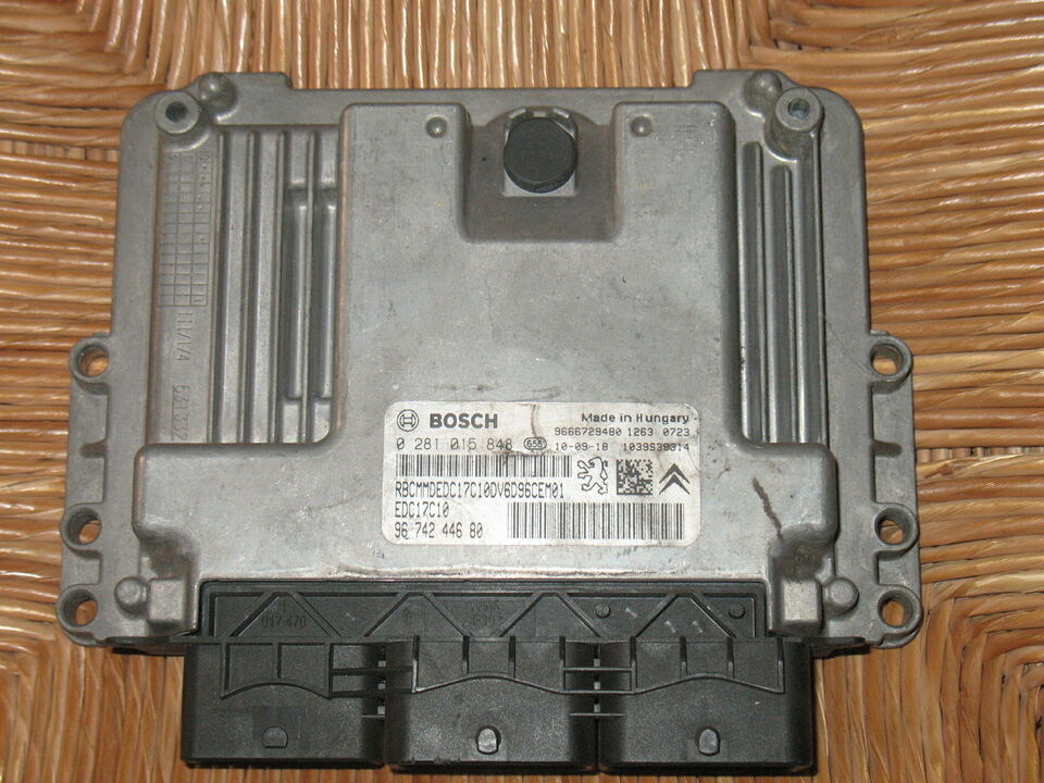 ECU CITROEN PEUGEOT 1.6 HDI 0281015848 9666922280 EDC17C10