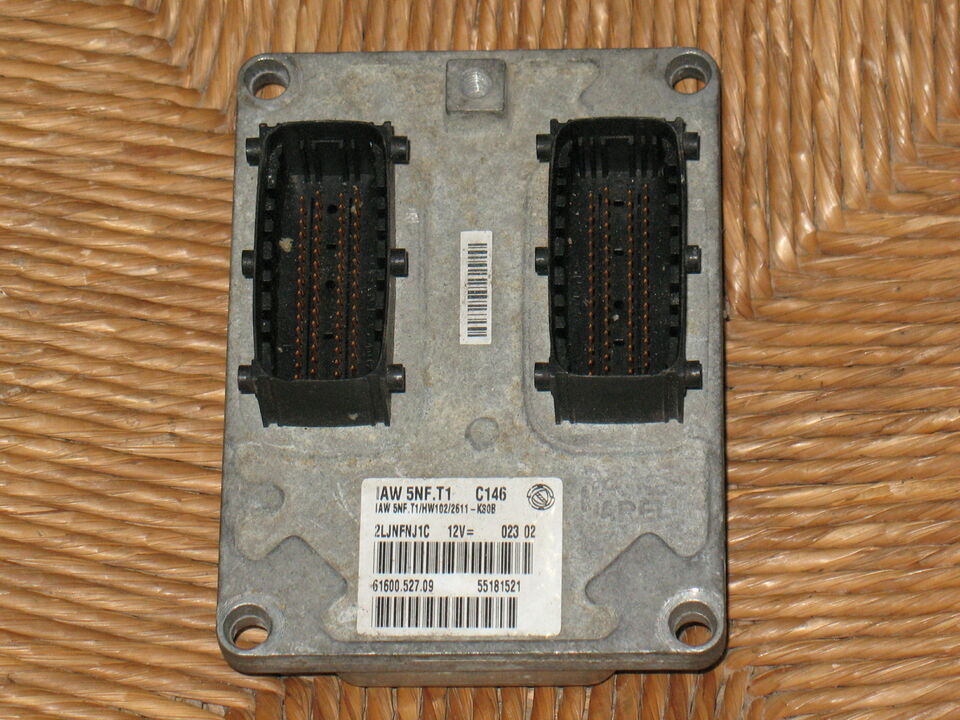 ECU FIAT STILO 1.6L IAW 5NF.T1 HW102 55180283 55181521 55187475