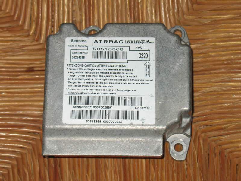 Airbag Lancia Fiat Alfa Romeo 50518368 Continental 53284388 D220