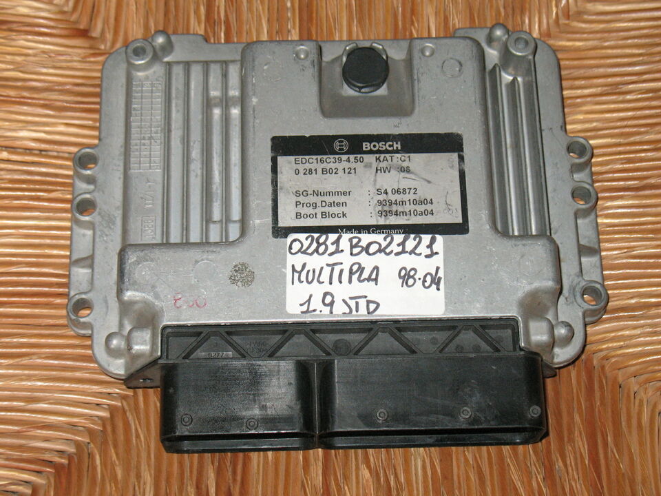 Ecu bosch 0281b02121 edc16c39 4.50 alfa 159 Multipla Doblo