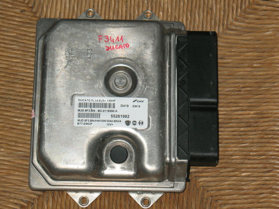 ECU FIAT DUCATO 2.3 FL14 EU5+ 130HP 55261982 MJD 8F3.BN HW10W 8F3