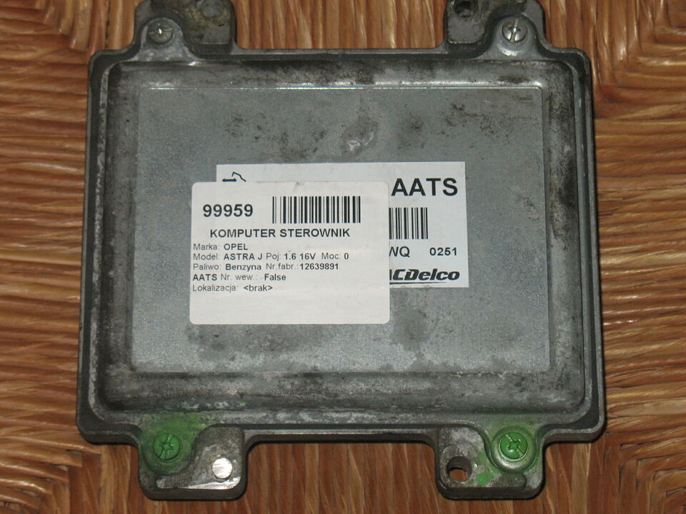 Centralina opel meriva b 1.4 a14xer 12639891 aats 12636386