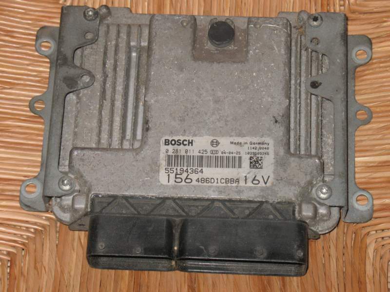 ECU ALFA ROMEO 1.9 JTD BOSCH 0281011425 55193517 EDC 16C8-1.2