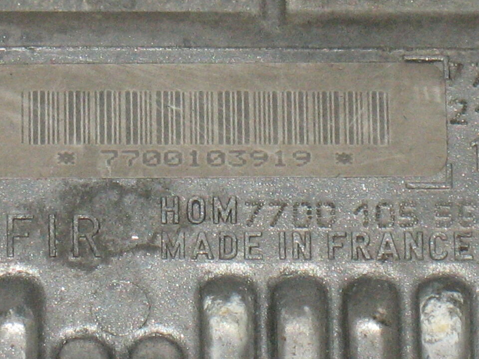 ECU RENAULT TWINGO Sagem 216248905 7700103919 HOM 7700105560