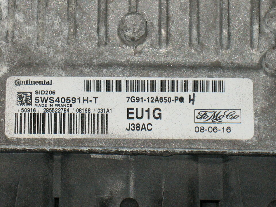 Ford Mondeo ECU 7G91 12A650 PH 5WS40591H-T EU1G SID206