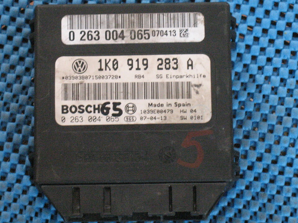 ECU VW GOLF 5 1k CENTRALINA parcheggio PDC 0263004065