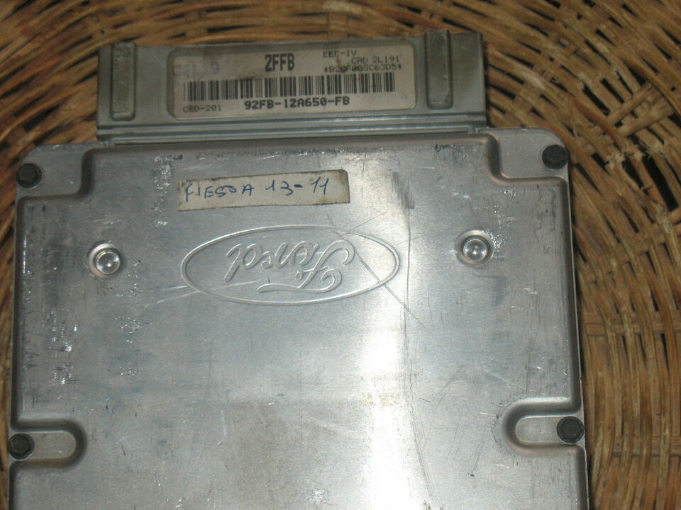 ECU FORD FIESTA 1.1 92FB 12A650 FB 92FB12A650FB 2FFB CSD-201