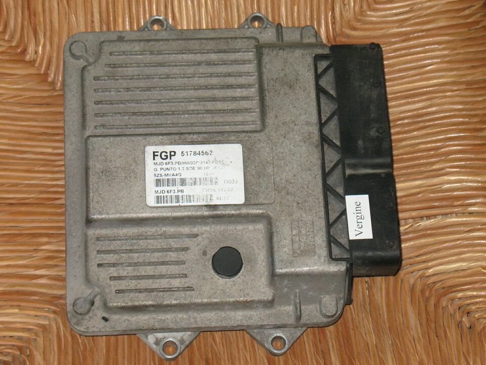ECU FIAT GRANDE PUNTO 1.3 90HP 51784562 MJD 6F3.PB HW03P 51806506