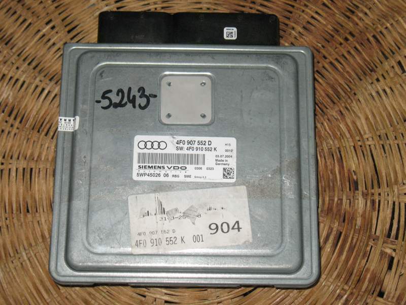 ECU AUDI A6 4F0907552D SIEMENS 5WP45026 4F0910552K