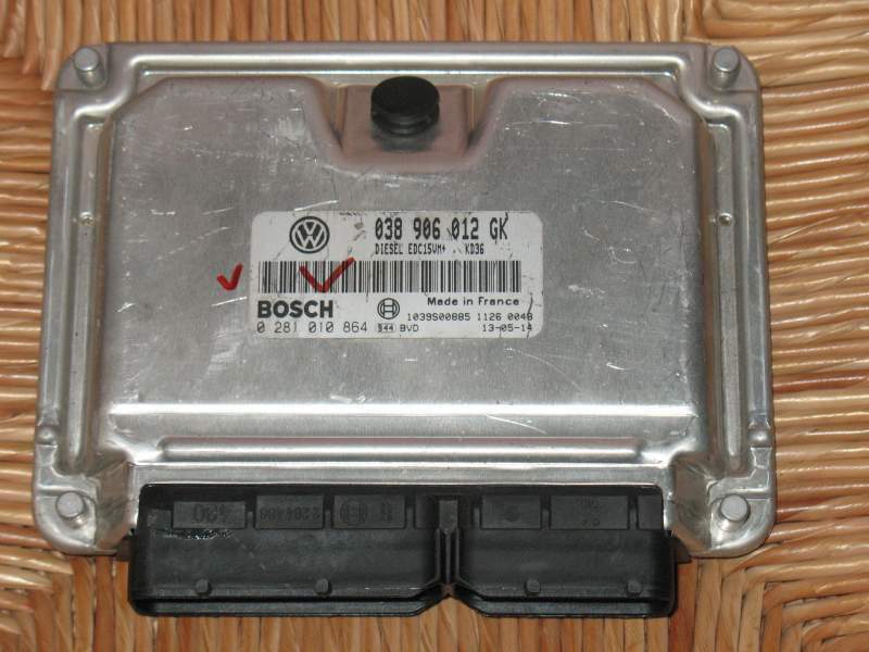 ECU VW GOLF 1.9TDI ALH 038906012GK 0281010864 362681 EDC15VM +