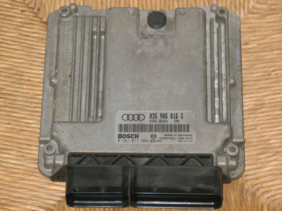 ECU EDC16U1 GOLF V AUDI A3 2.0 TDI 0281011364 03G906016G EDC 16U1-5.41