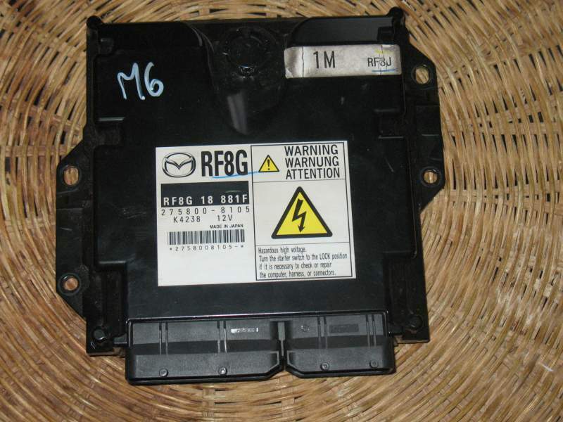 ECU MAZDA 6 2.0 RF8G18881F 2758008105 K4238