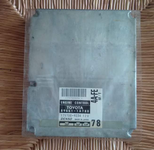 Ecu centralina toyota corolla 896611a780 89661-1a780