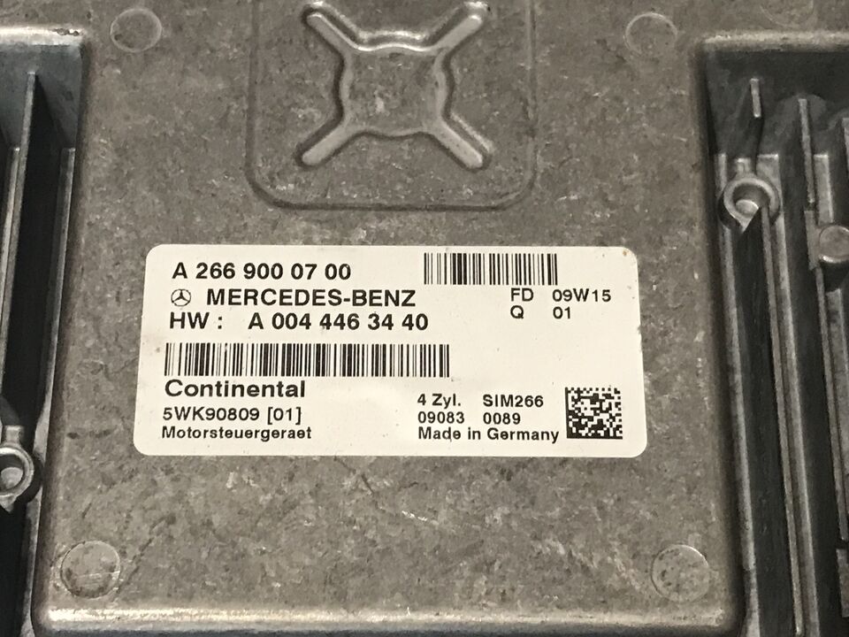 ECU MERCEDES A2669000700 A0044463440 5WK90809 09W15 Q01
