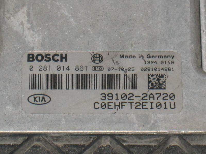 ECU CENTRALINA KIA HYUNDAI 0281014861 39102-2A720 391022A720
