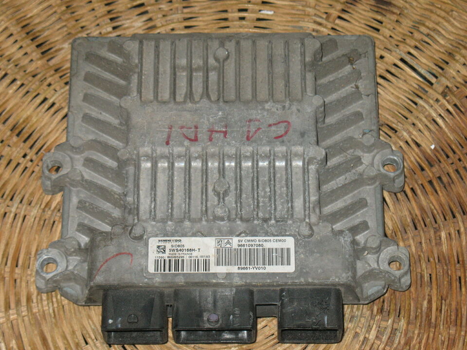 ECU CITROEN C1 1400 SID805 5WS40168H-T 9661097080