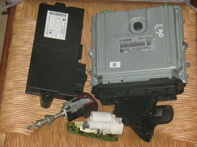 KIT ECU BMW 320 2.0 0281017024 DDE8510829 5WK49515EBR
