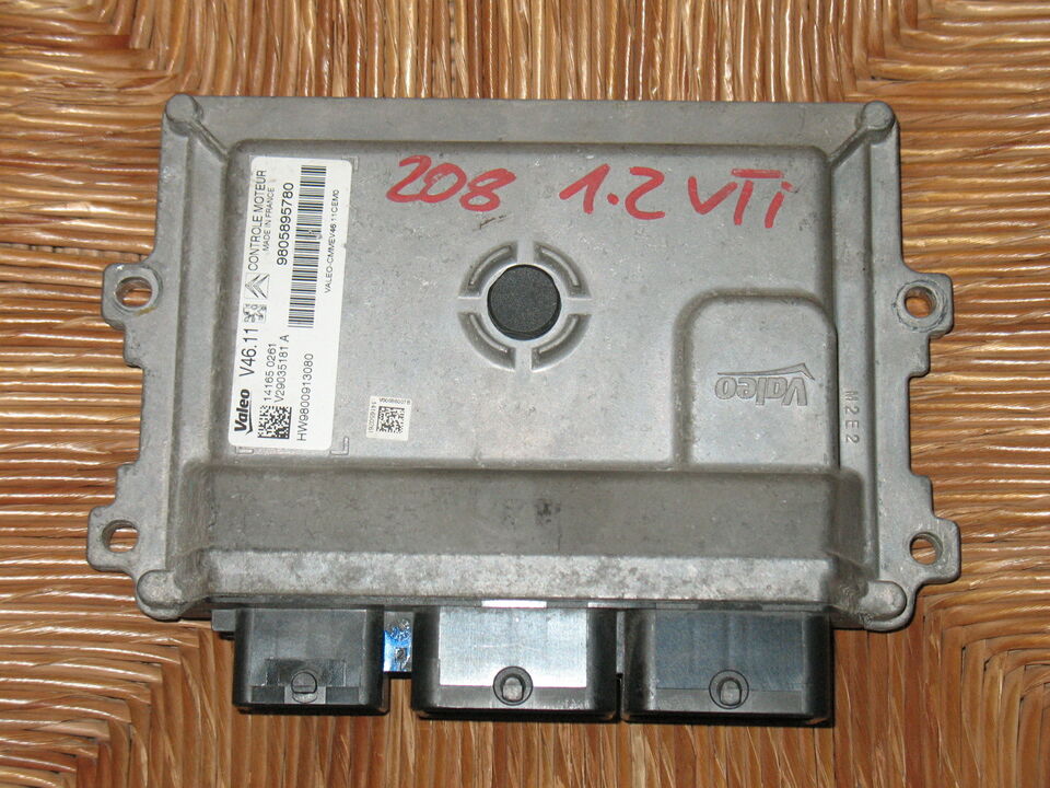 ECU HW9800913080 9805895780 V46.11 Peugeot 208 1.2 VALEO