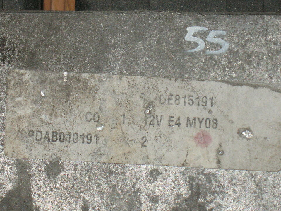 ECU GPL BRC SequentFLYSF Sequent FLY SF DE815191 SPDAB010191