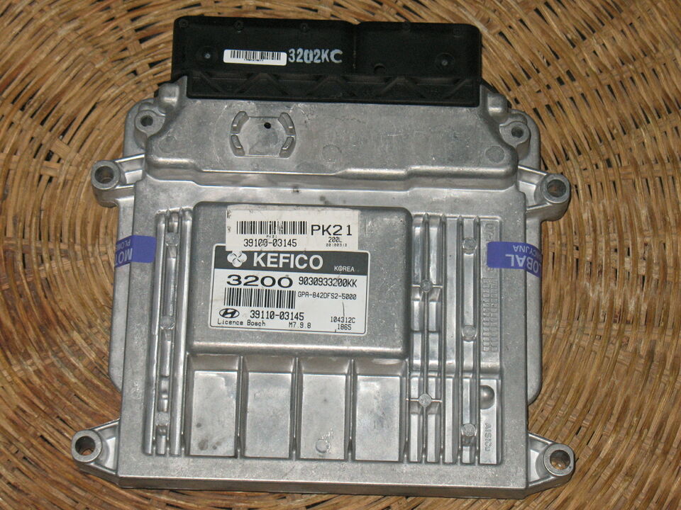 ECU HYUNDAI i10 KEFICO 3200 39110-03145 9030933200KK M7.9.8