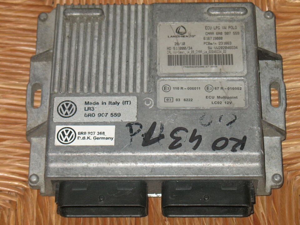 ECU LANDI RENZO GPL GAS POLO 1.4 616719000 51100034 VW202046G34