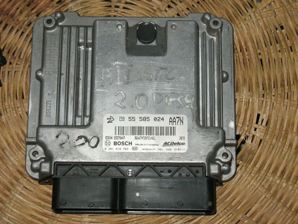 ECU OPEL ASTRA J 2.0 CDTI 0281018769 ACDelco 55585024 AA7N EDC17C59